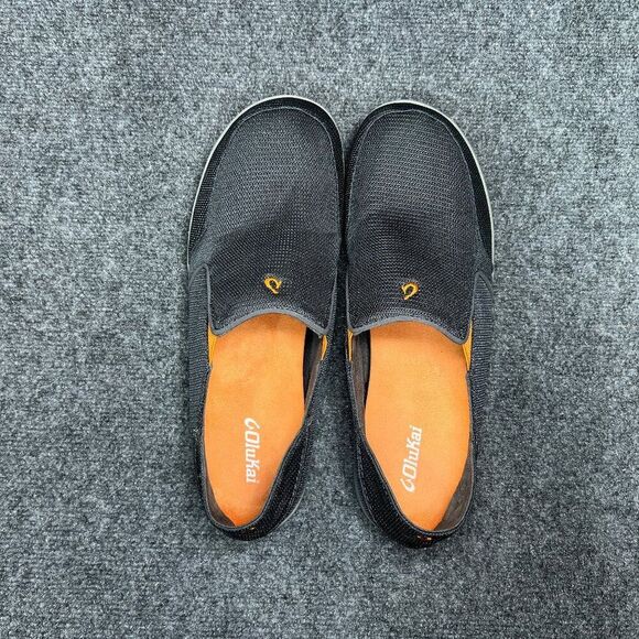 OluKai Nohea Mesh Shoes Men\'s 14 Grey Slip On Convertible Comfort Casual Loafers main image 10